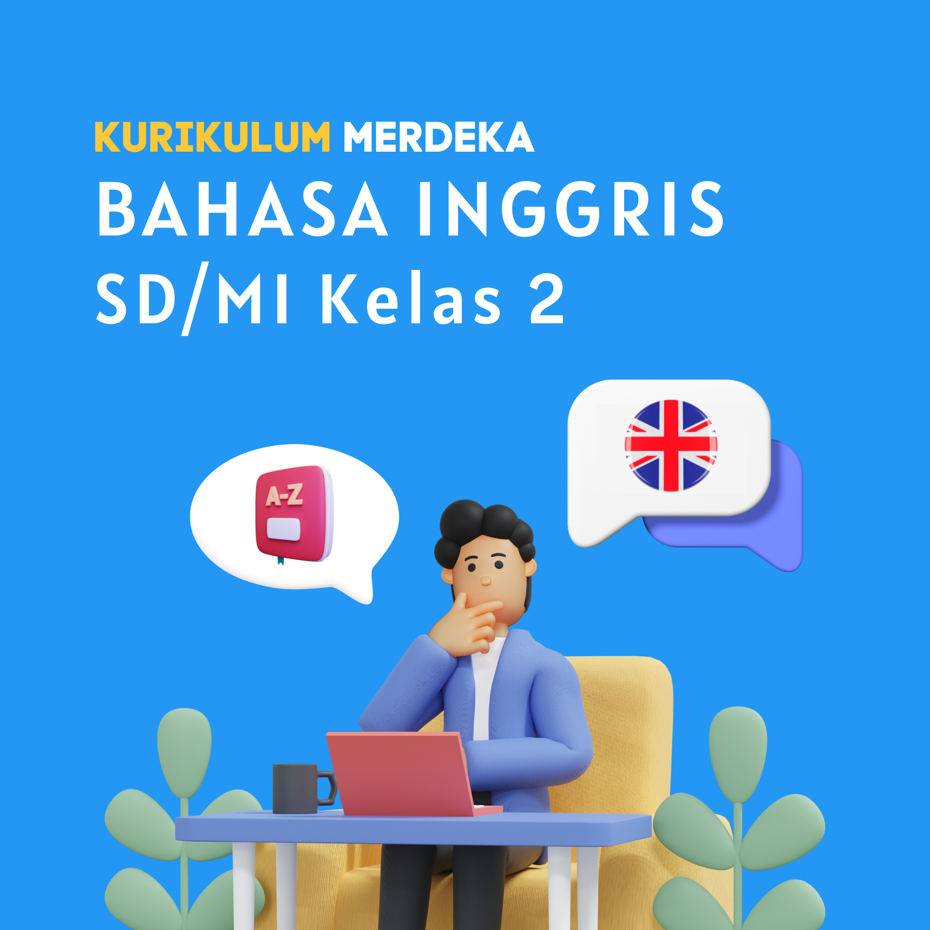 K-MERDEKA Bahasa Inggris SD Kelas 2